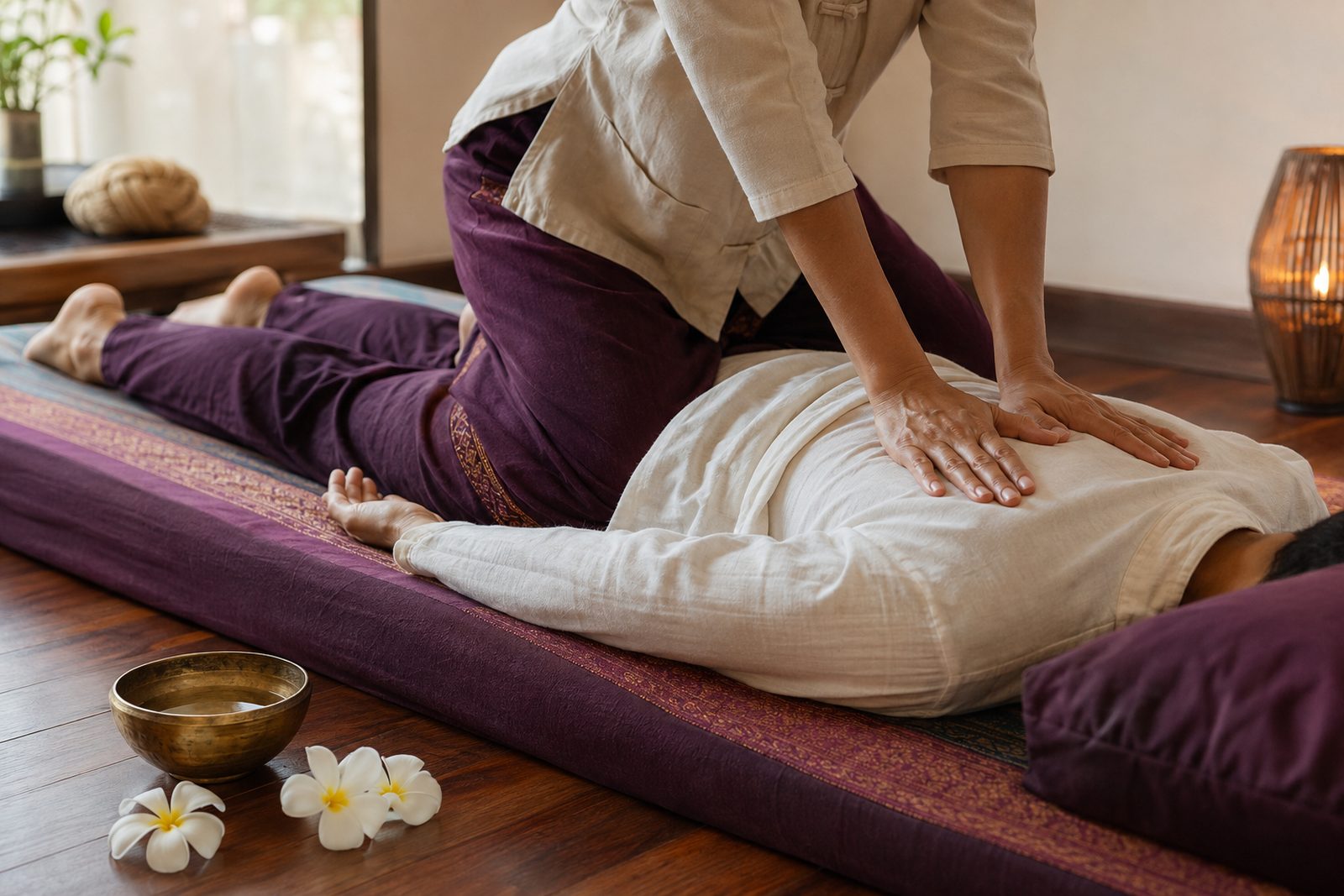 Traditional Thai massage at Sabai Sabai